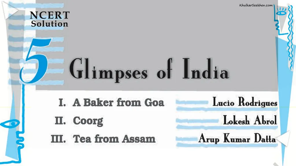 Glimpses of India NCERT