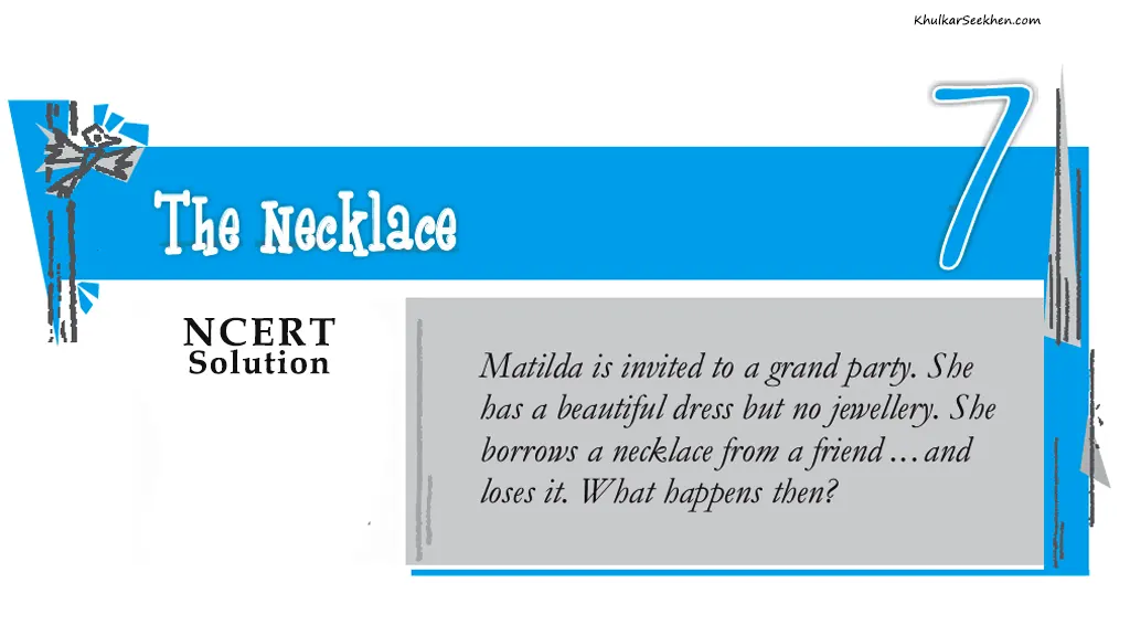 The Necklace NCERT