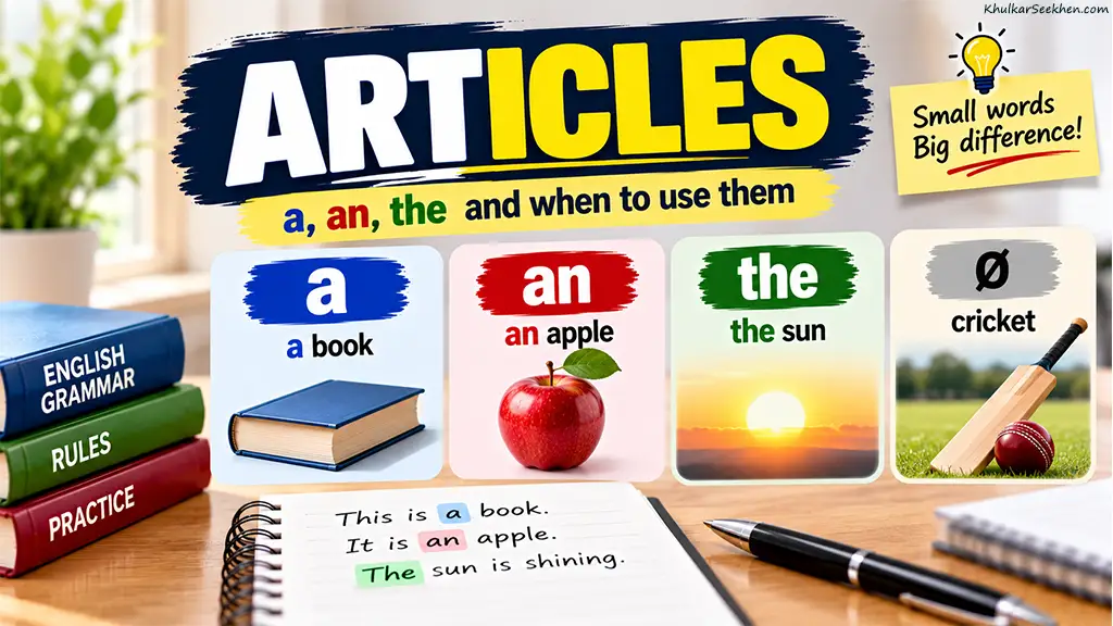 English Articles A, An, The