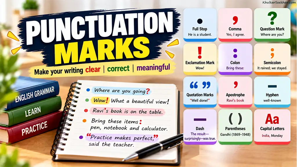 Punctuation Marks in English